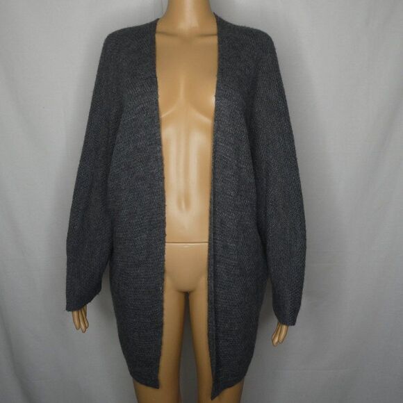 Brandy Melville Grey Open Front Cardigan Sweater - Picture 1 of 10